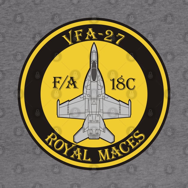 VFA-27 Royal Maces - F/A-18 by MBK